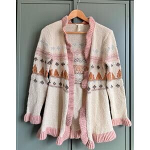 MATILDA JANE sz S Jacie Just Imagine wool cardigan EUC